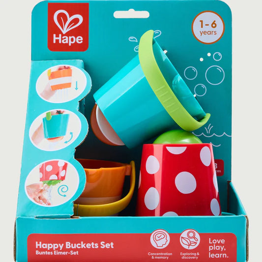 Hape - Happy Buckets Set