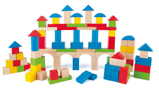 Hape - Build Up & Away Blocks