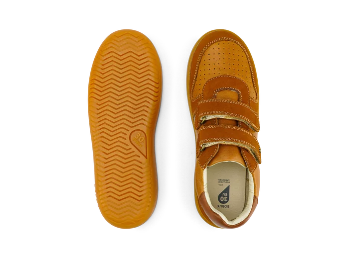 Bobux Kid Plus - Riley Caramel & Toffee