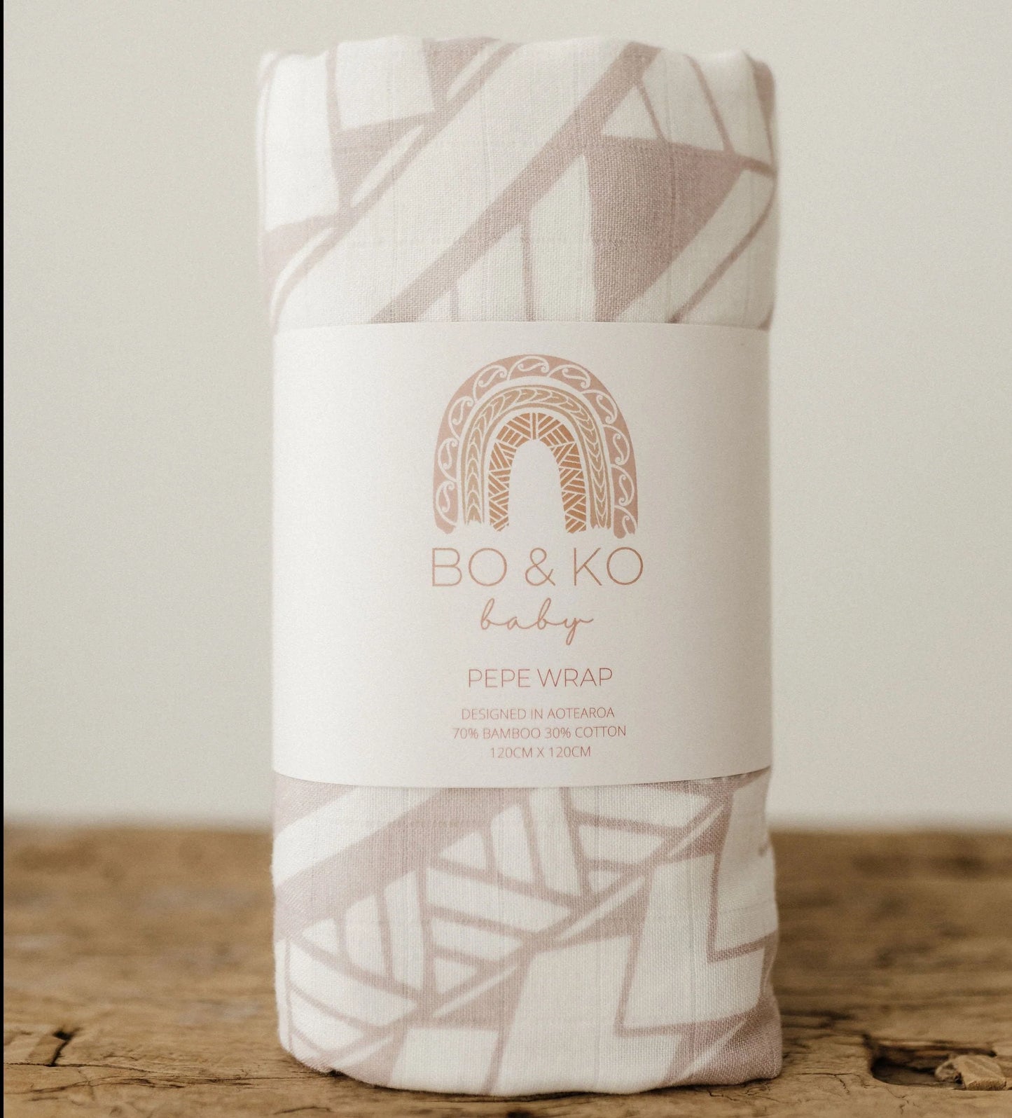 Bo & Ko - Pacific Island Pepe Wrap | Mauve