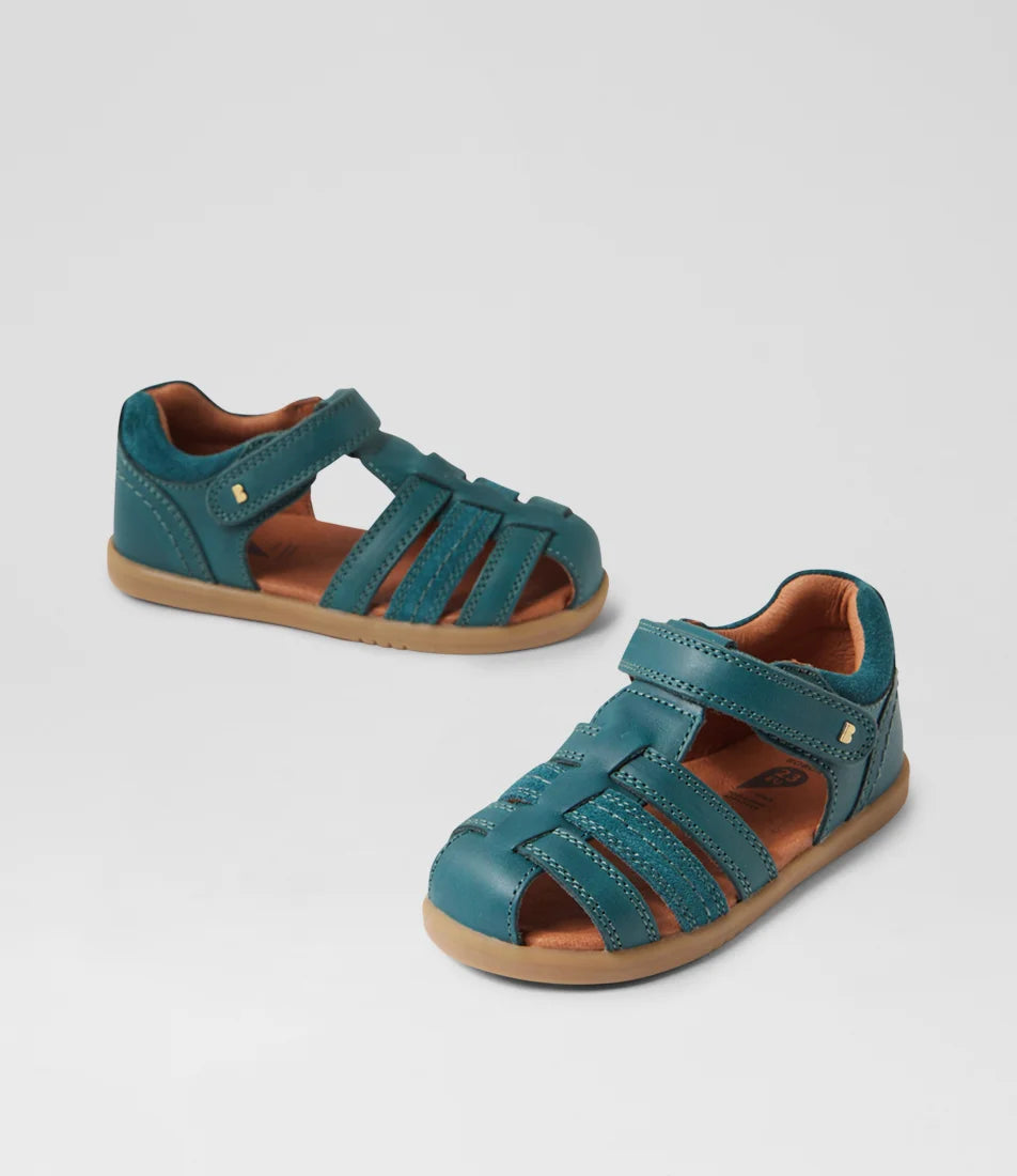 Bobux I Walk Roam Leather Toddler Sandal - Mediterranean