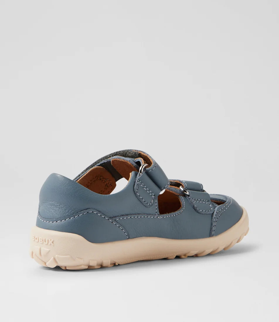 Bobux I Walk Troop Leather Toddler Sandal - Stormy Weather