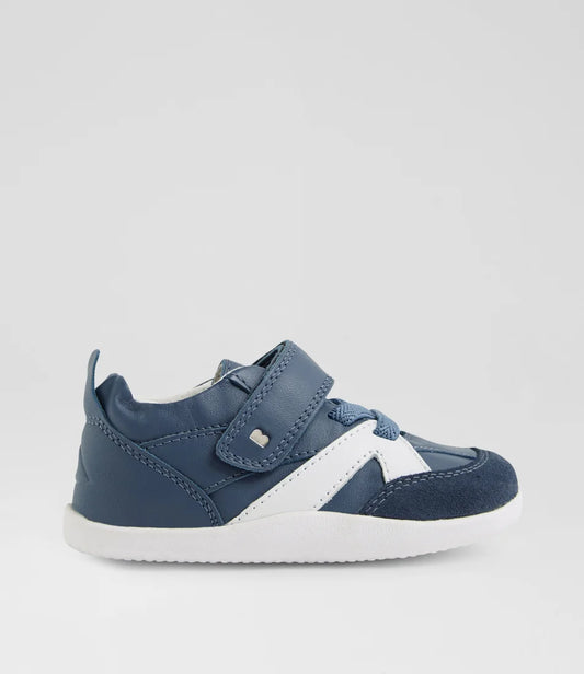 Bobux Xplorer Chase Leather Shoe - Vintage Indigo