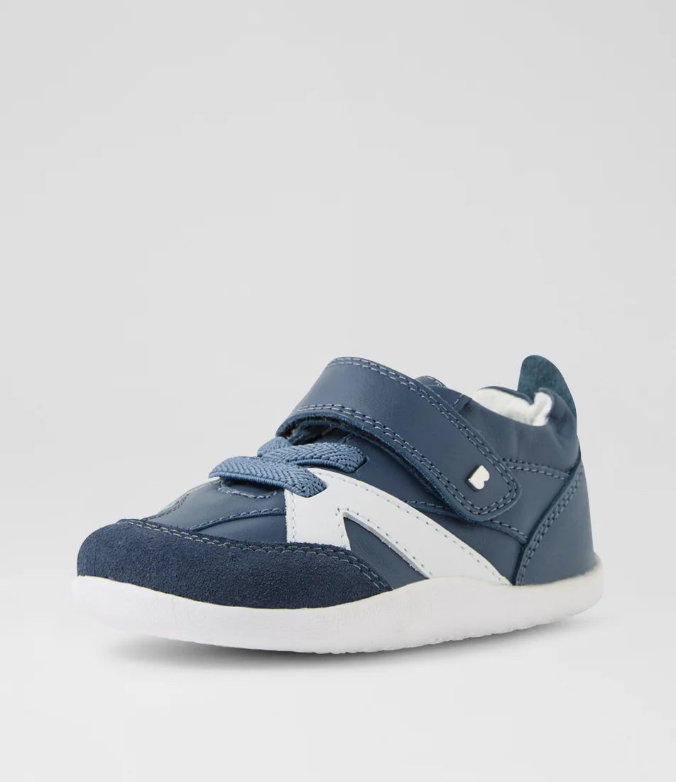 Bobux Xplorer Chase Leather Shoe - Vintage Indigo