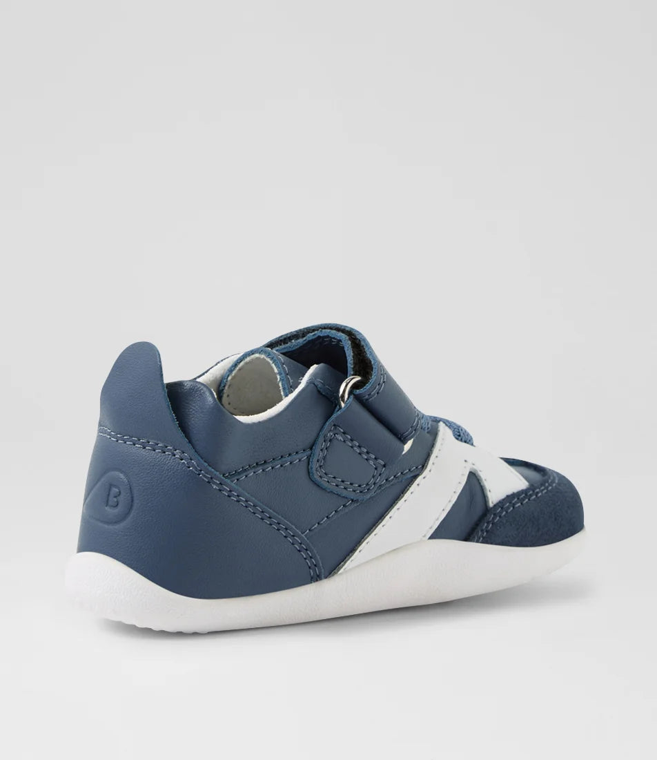 Bobux Xplorer Chase Leather Shoe - Vintage Indigo