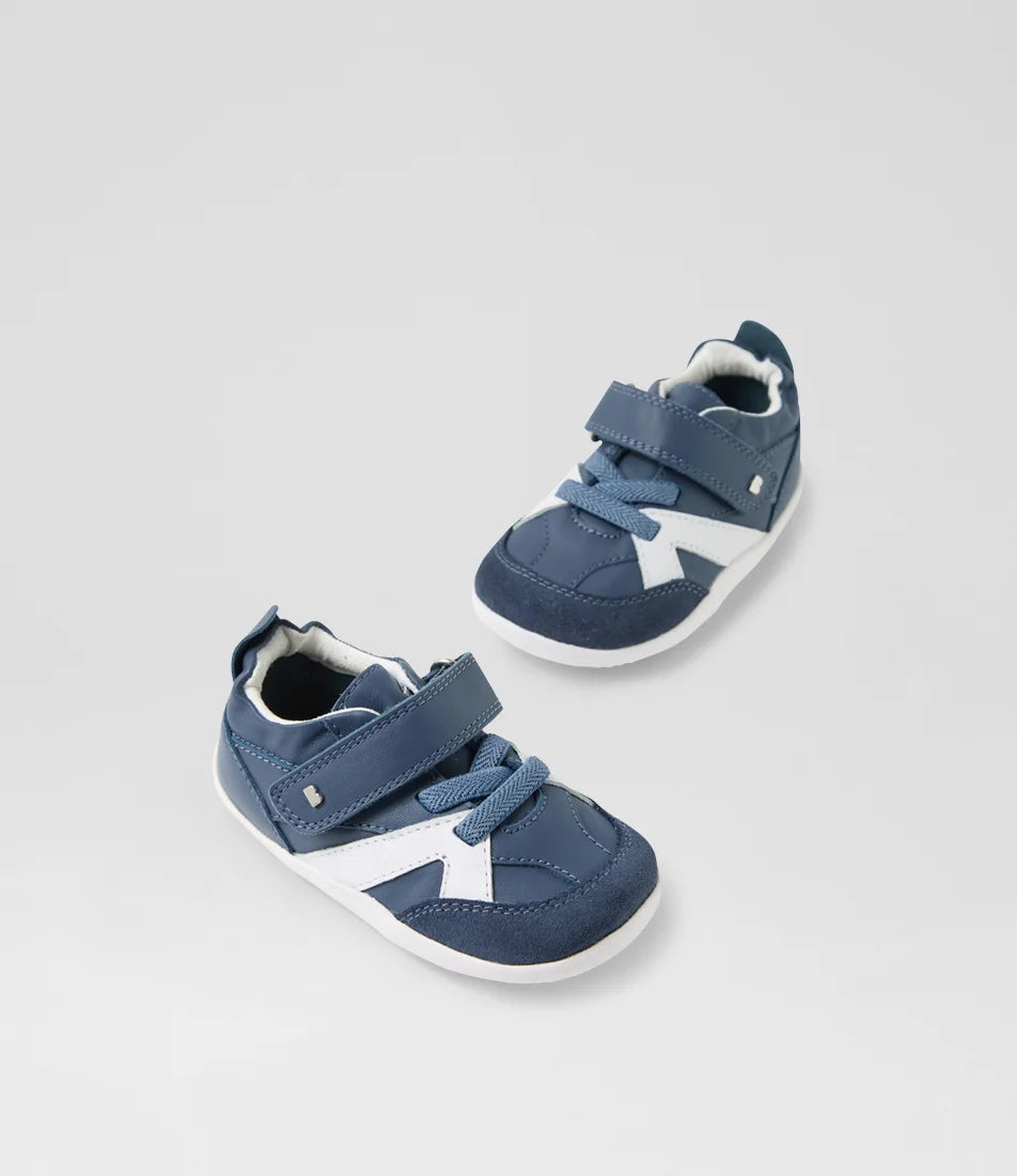 Bobux Xplorer Chase Leather Shoe - Vintage Indigo