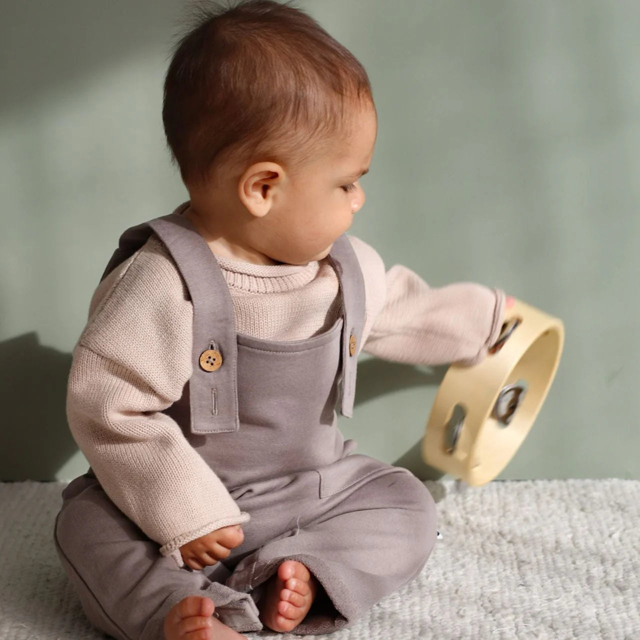 Burrow & Be Steel Grey Overalls