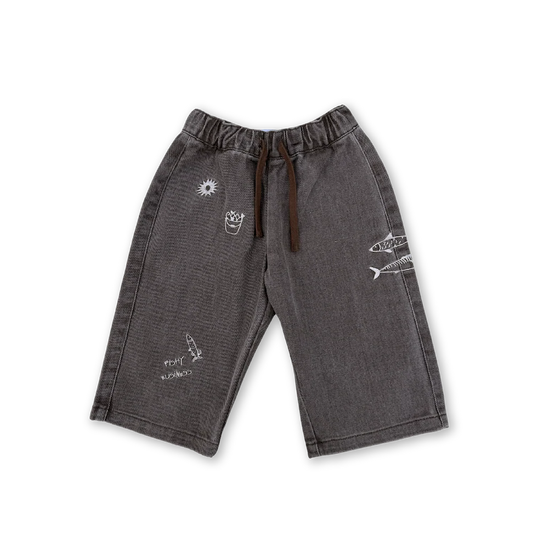 Grown Fishy Business Denim Jeans - Ash