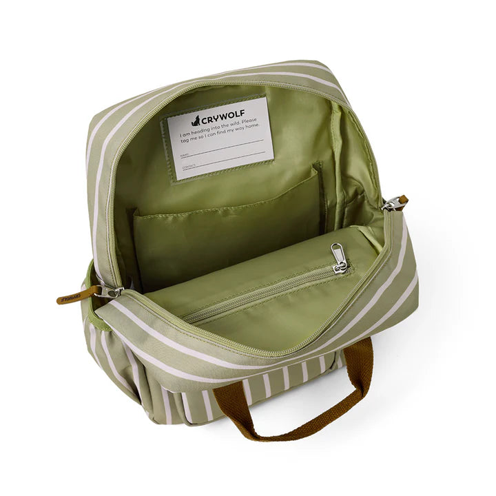 Crywolf Mini Backpack - Elm Stripe