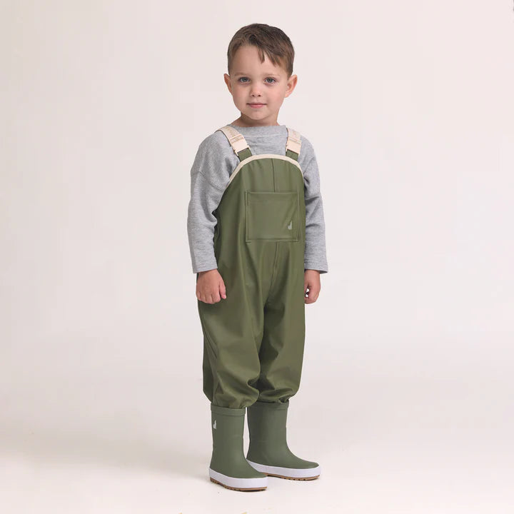 Crywolf Rain Overalls - Olive