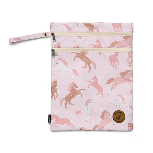 Crywolf Wet Bag - Blush Ponies