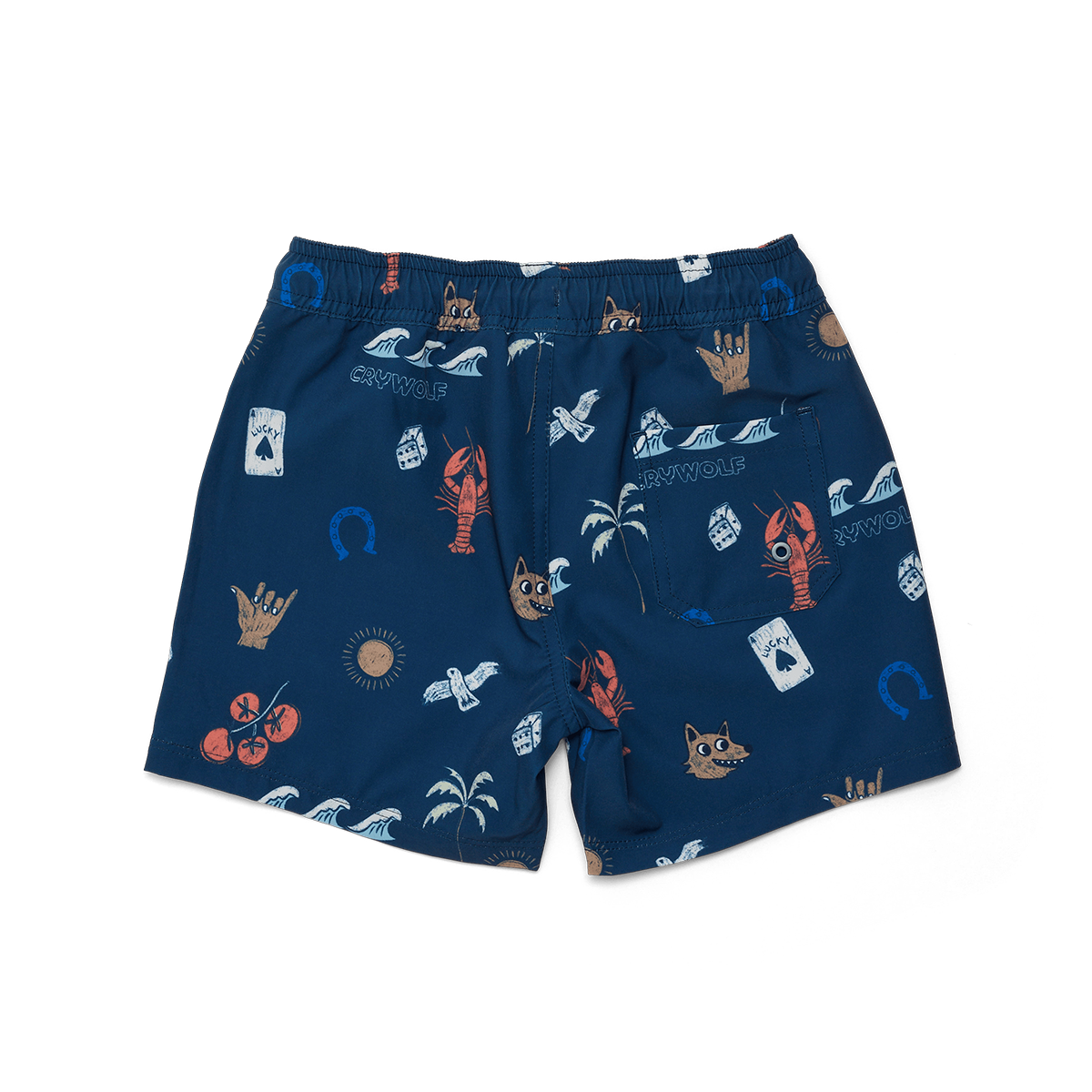 Crywolf Board Short Lucky Days