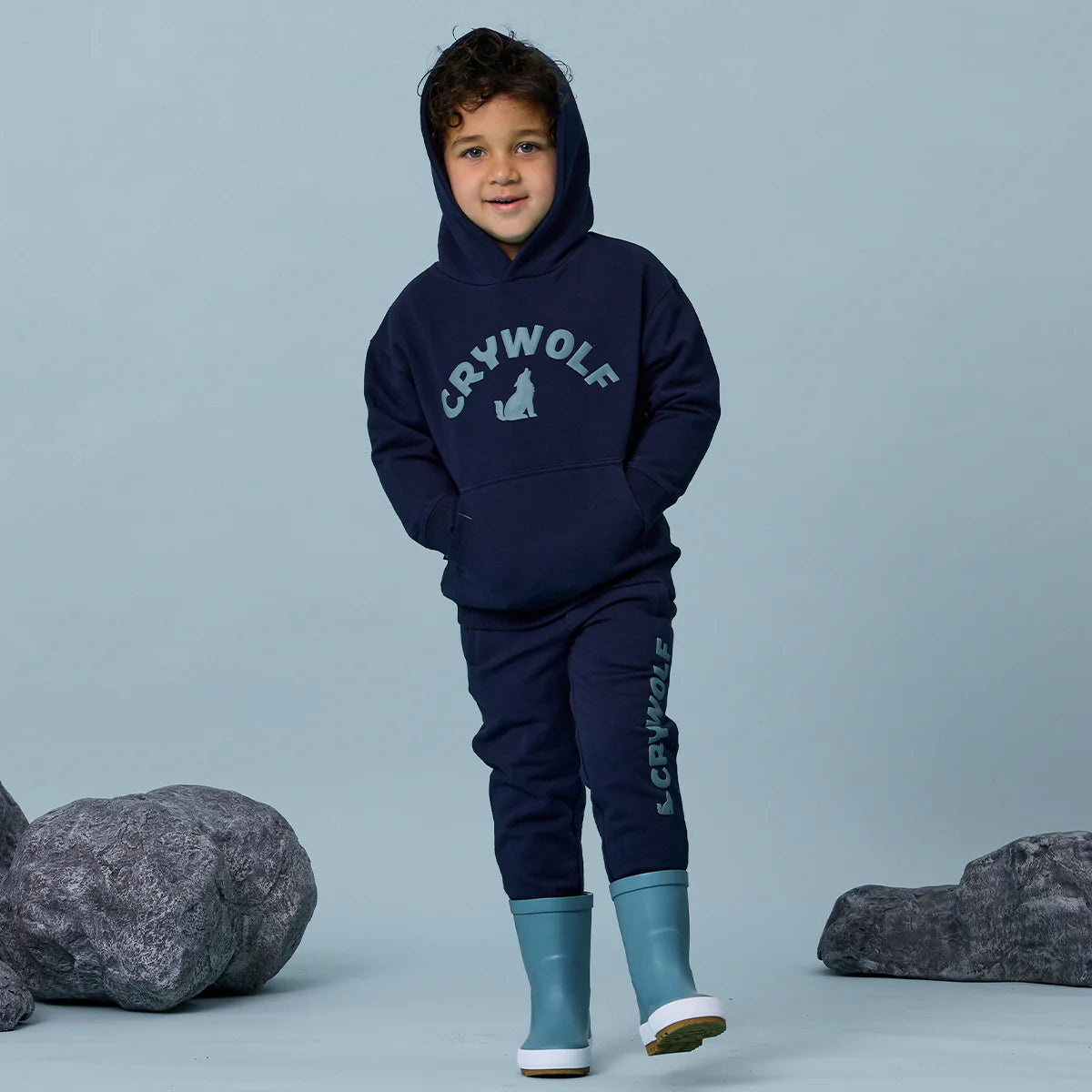 Crywolf Chill Track Pant Navy