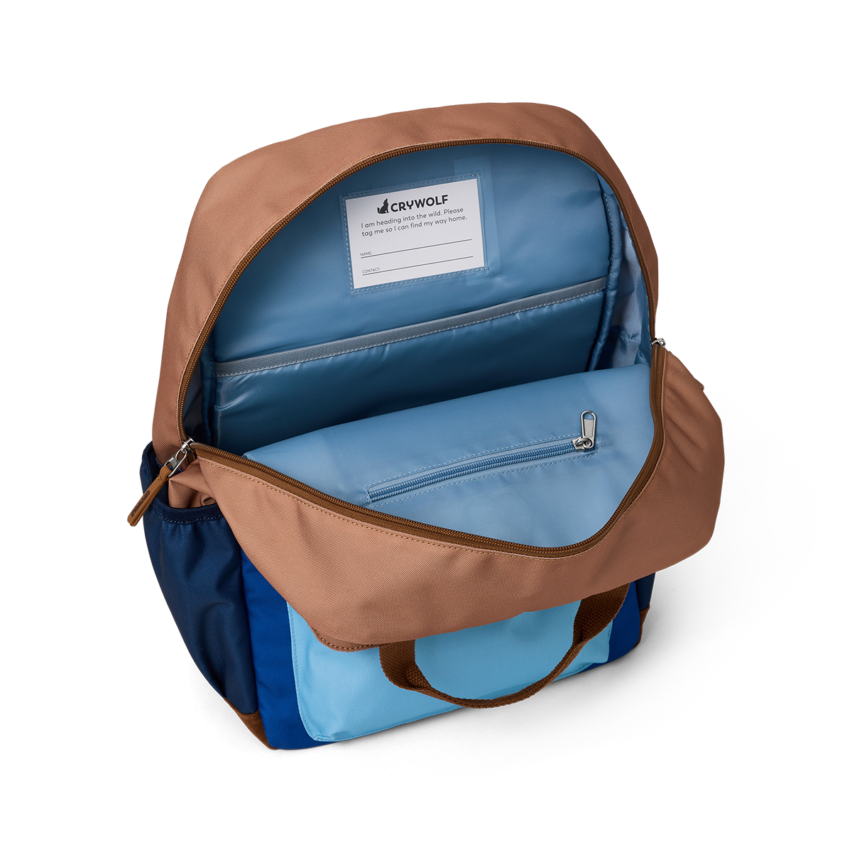 Crywolf Knapsack Deep Sea Colourblock