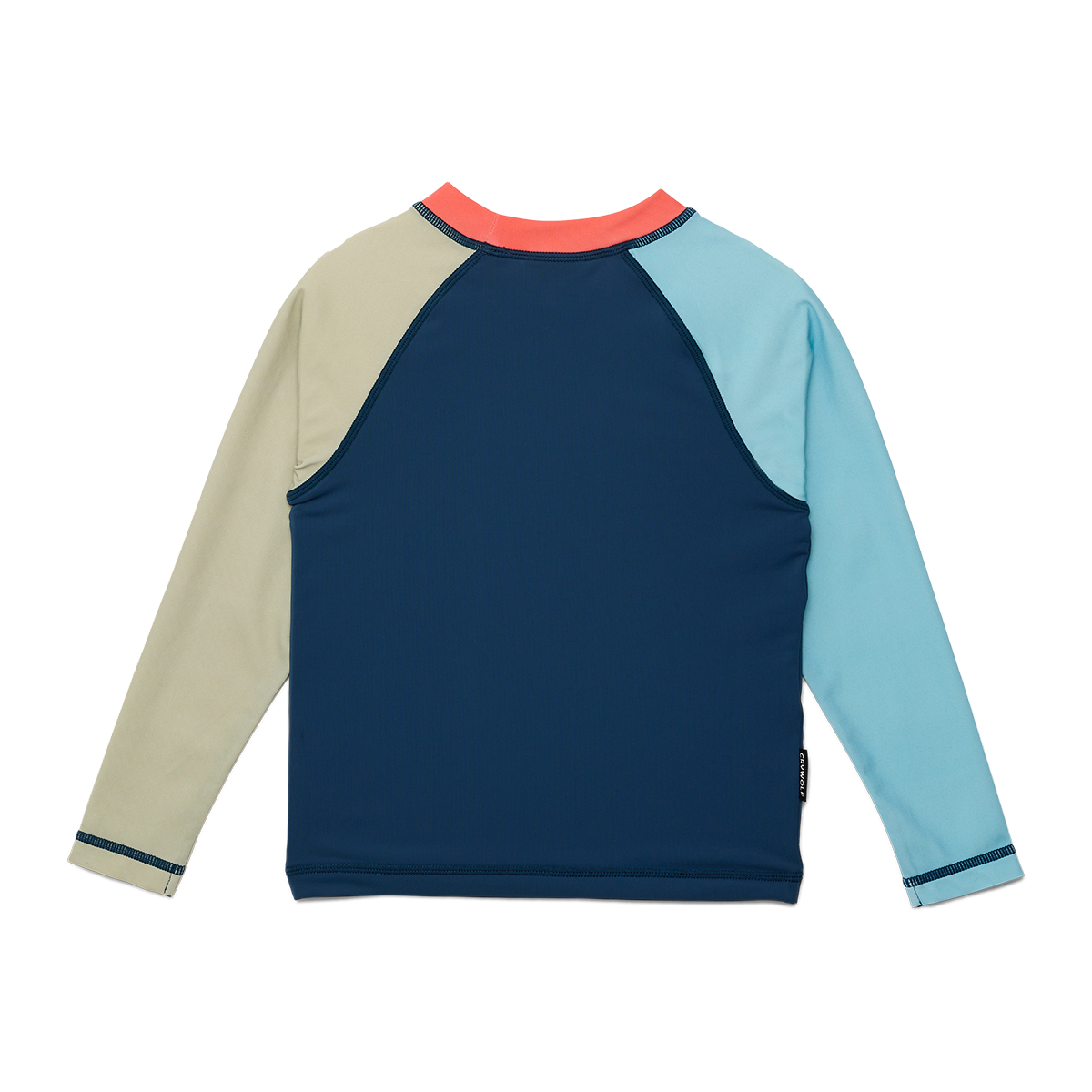 Crywolf Rash Vest Ocean Colourblock
