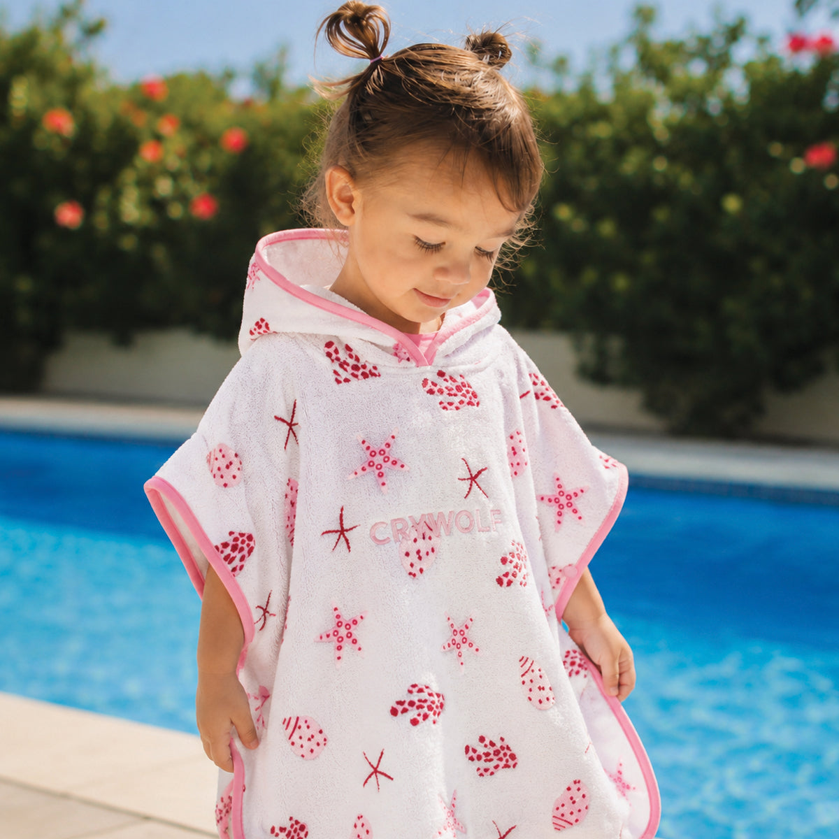 Crywolf Baby Hooded Towel - Little Shell