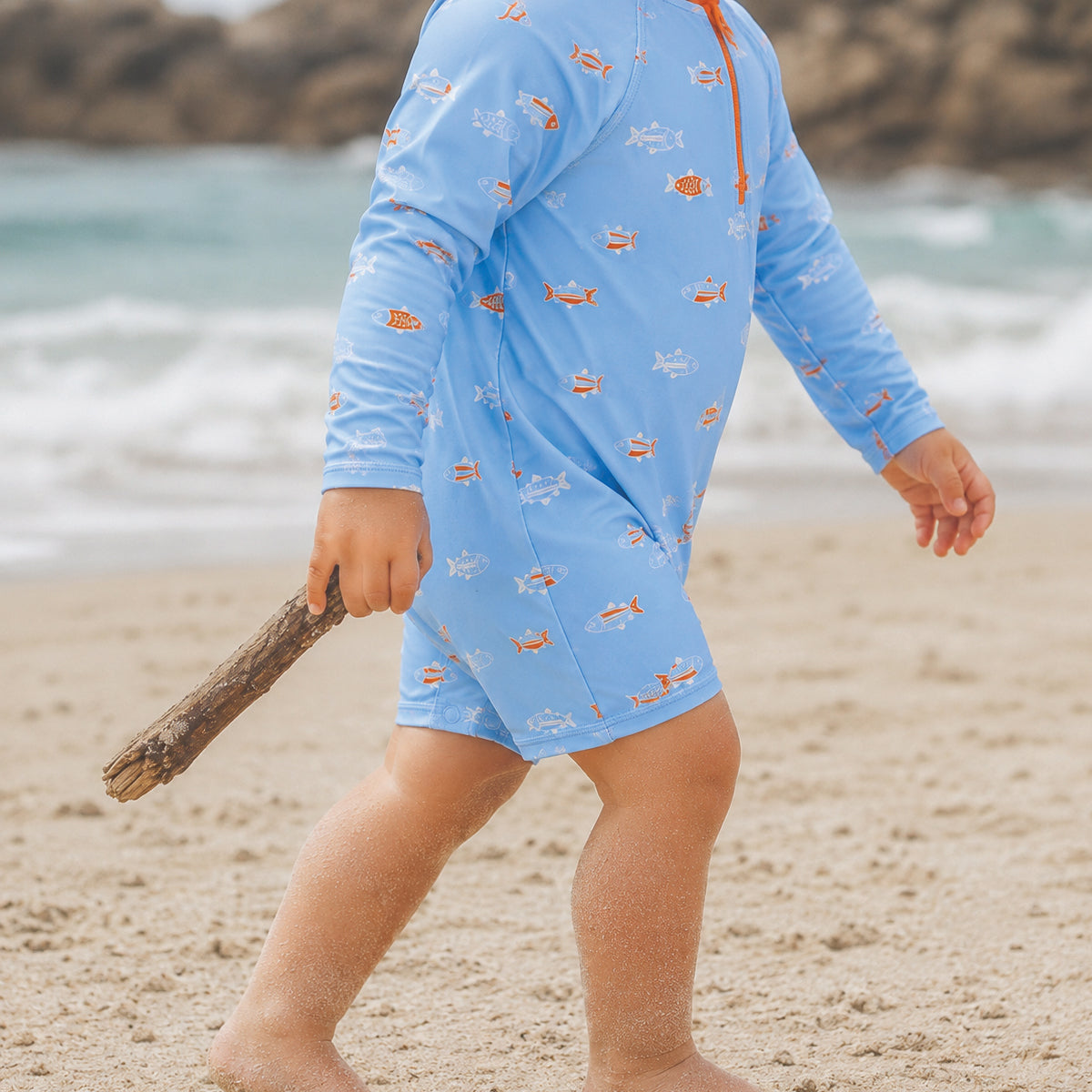 Crywolf Baby Rash Suit - Fish School