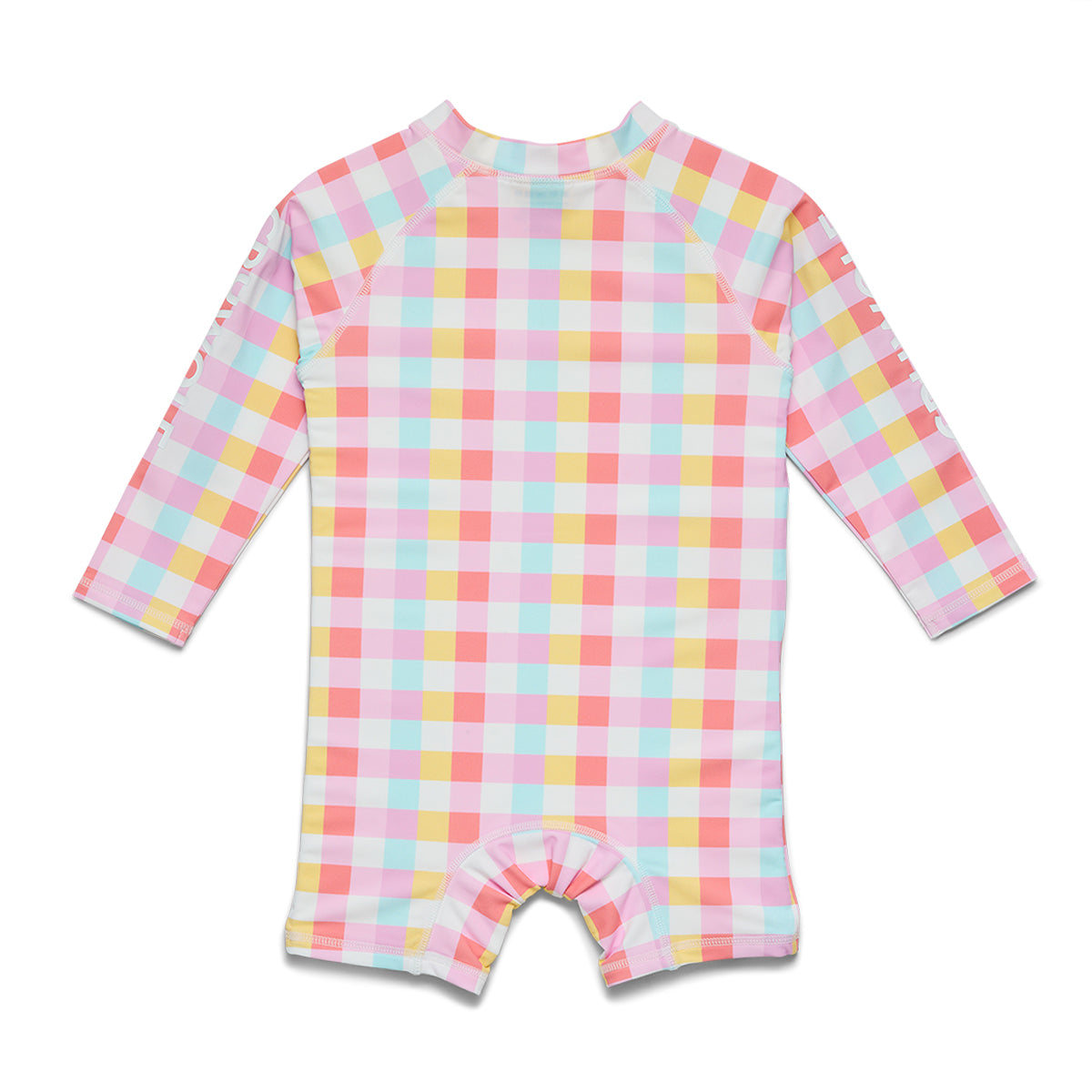 Crywolf Baby Rash Suit - Pop Gingham
