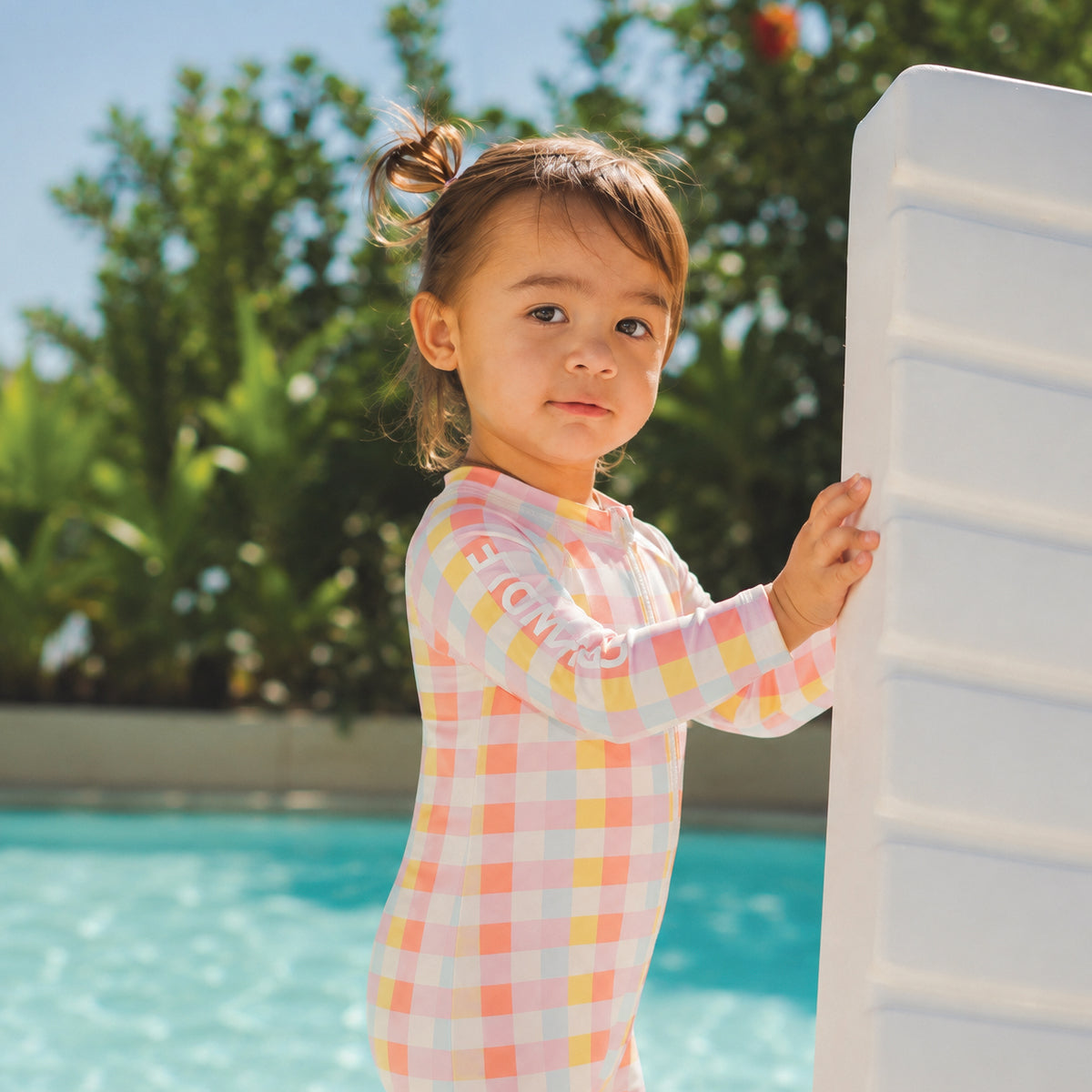 Crywolf Baby Rash Suit - Pop Gingham