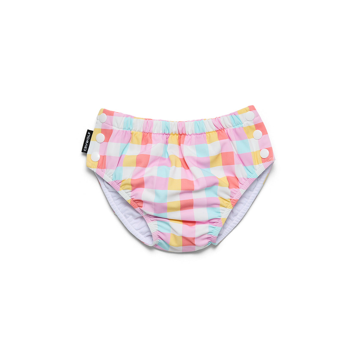 Crywolf Reusable Swim Nappy - Pop Gingham