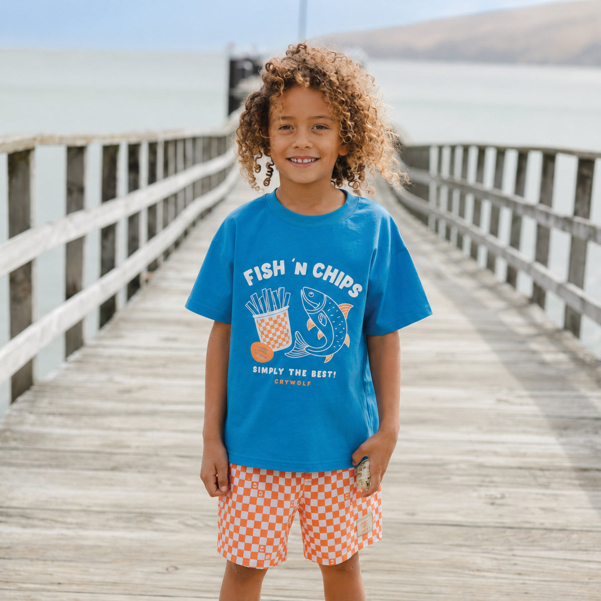 Crywolf Sun Smart T-Shirt - Fish 'n Chips