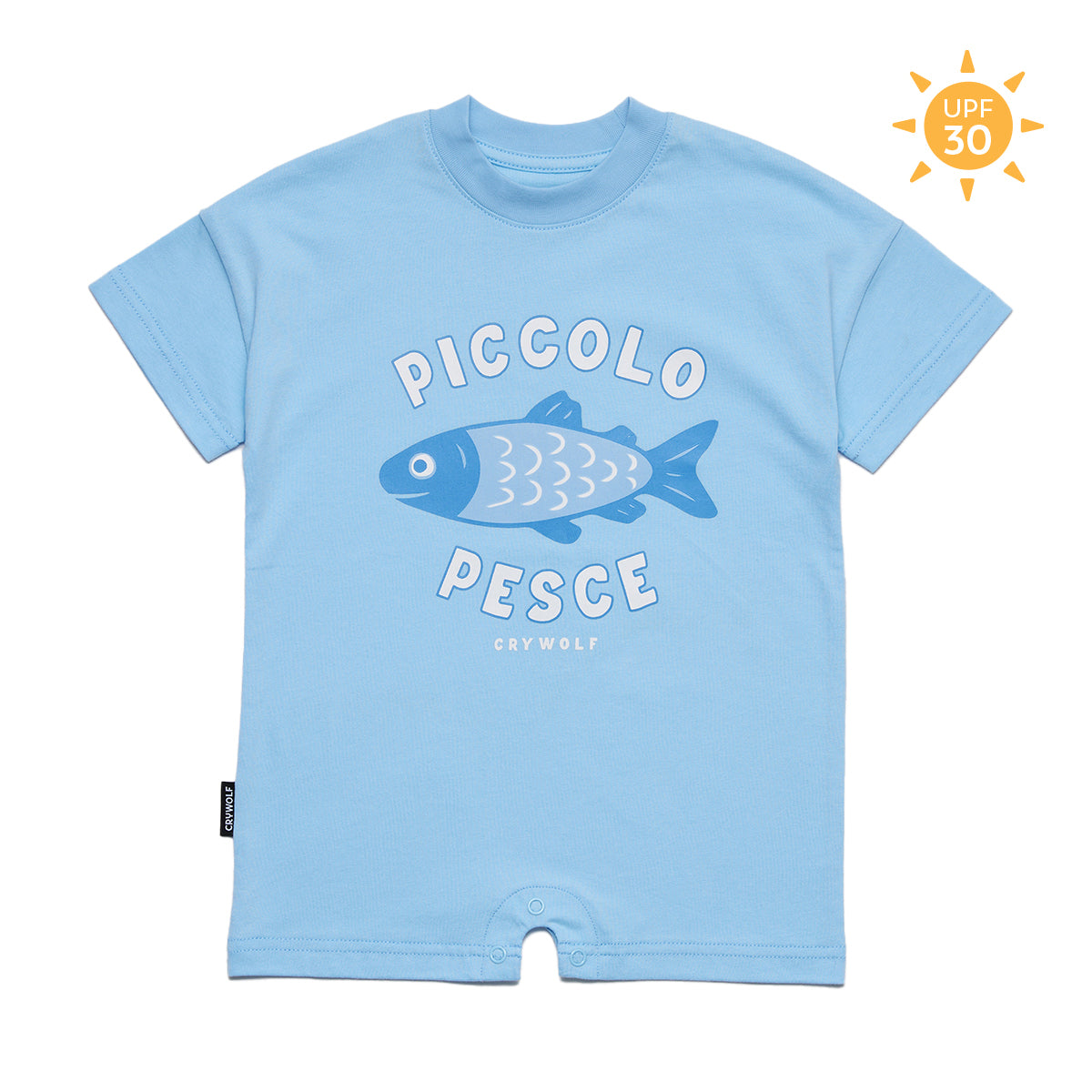 Crywolf Sun Smart Romper - Little Fish