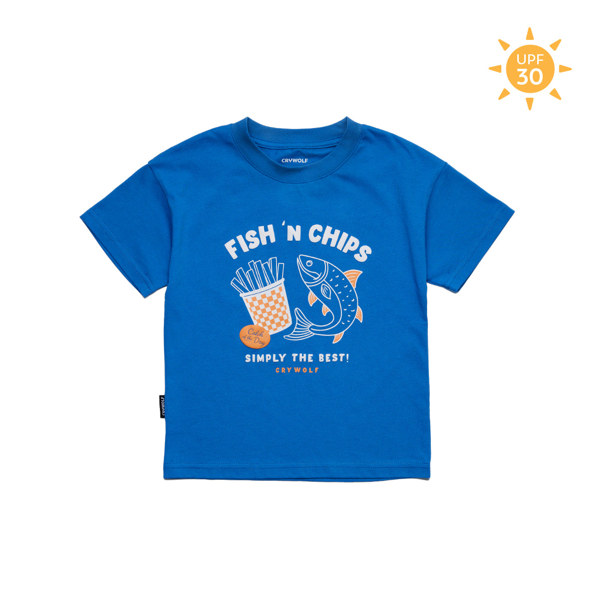 Crywolf Sun Smart T-Shirt - Fish 'n Chips