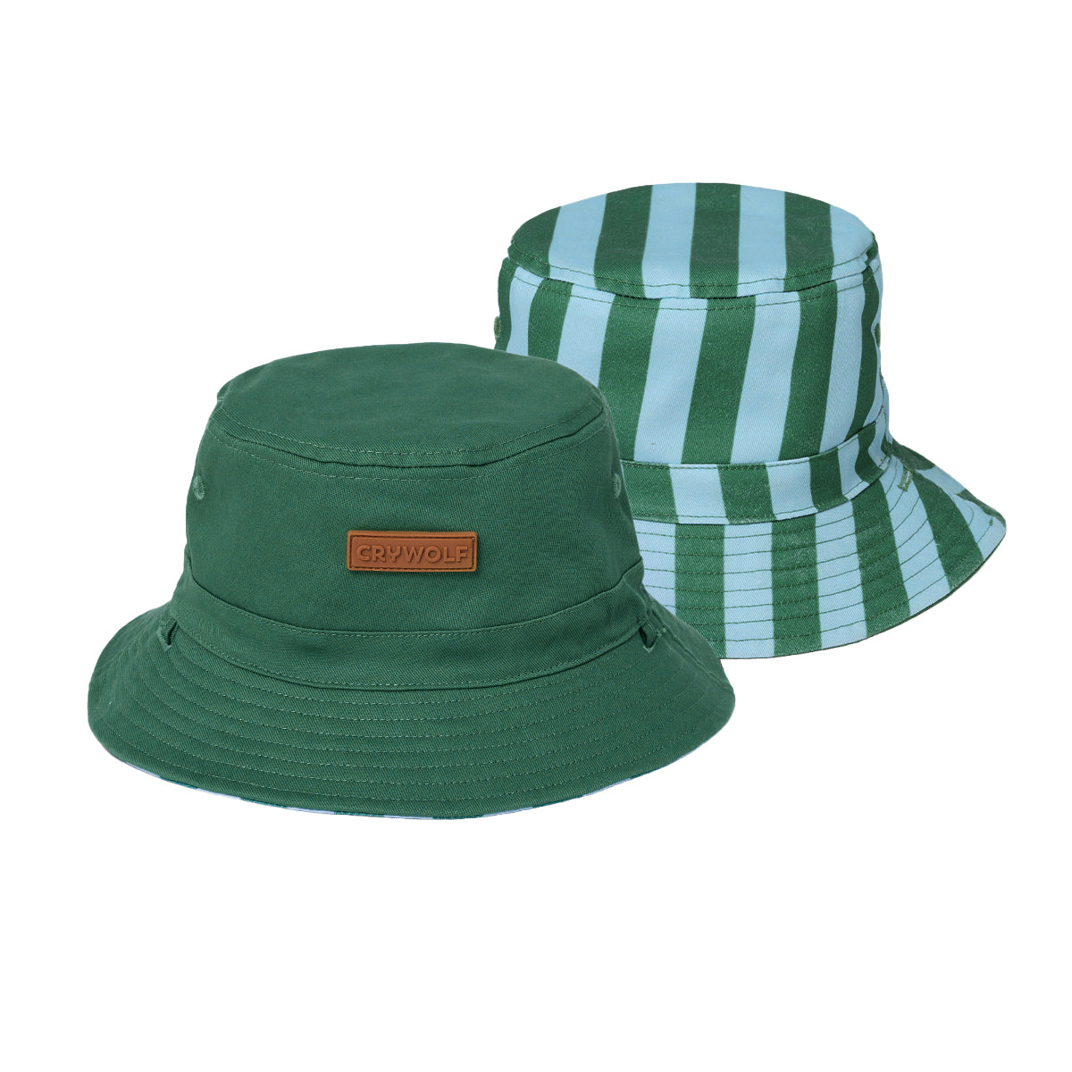 Crywolf Reversible Bucket Hat - Deck Stripe