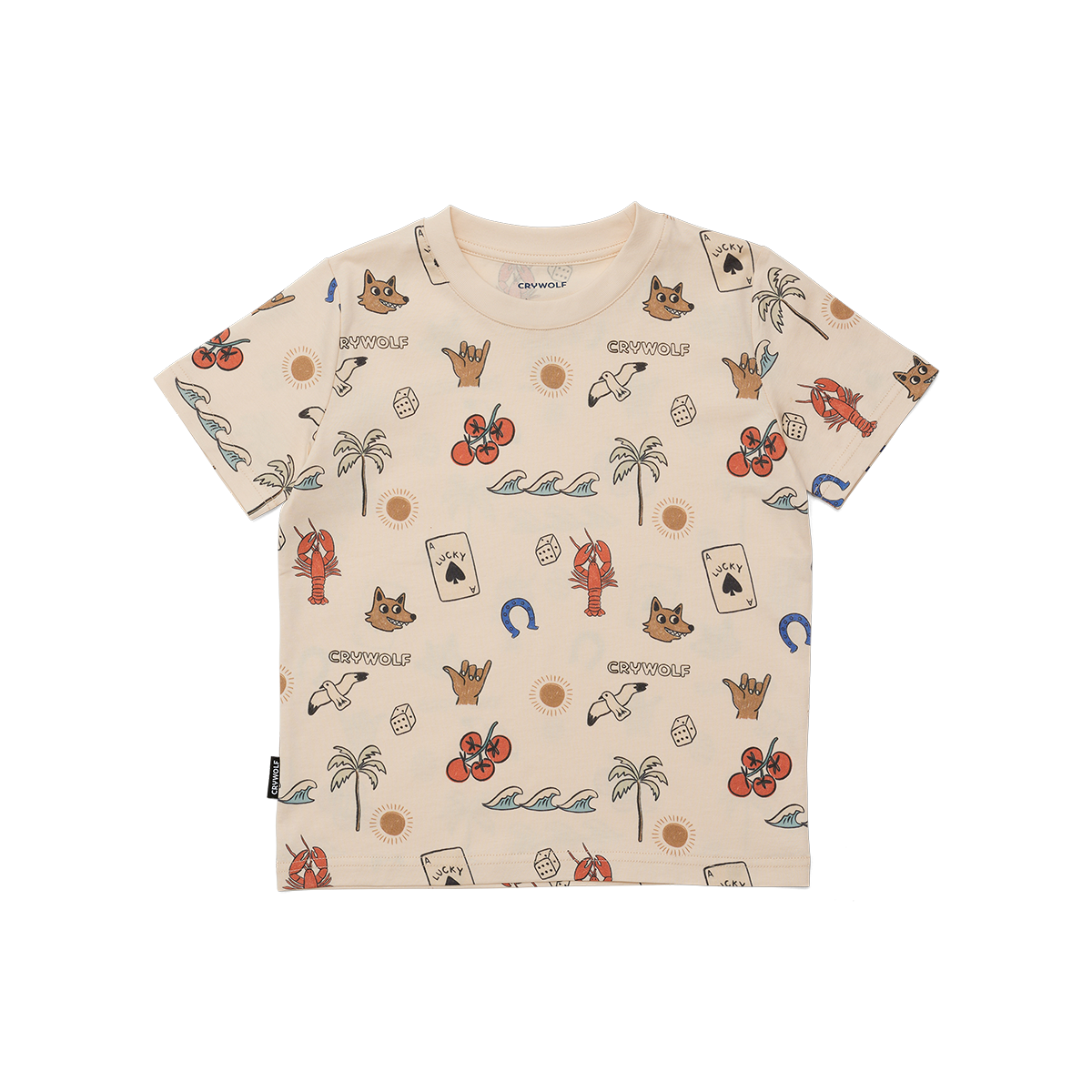 Crywolf Sun Smart T-Shirt Lucky Tee
