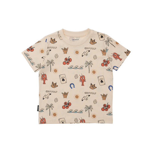 Crywolf Sun Smart T-Shirt Lucky Tee