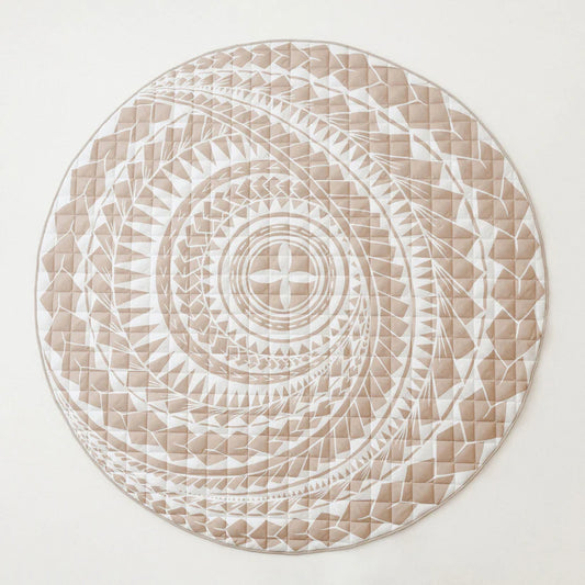 Bo & Ko - Polynesian Inspired Playmat - Tan