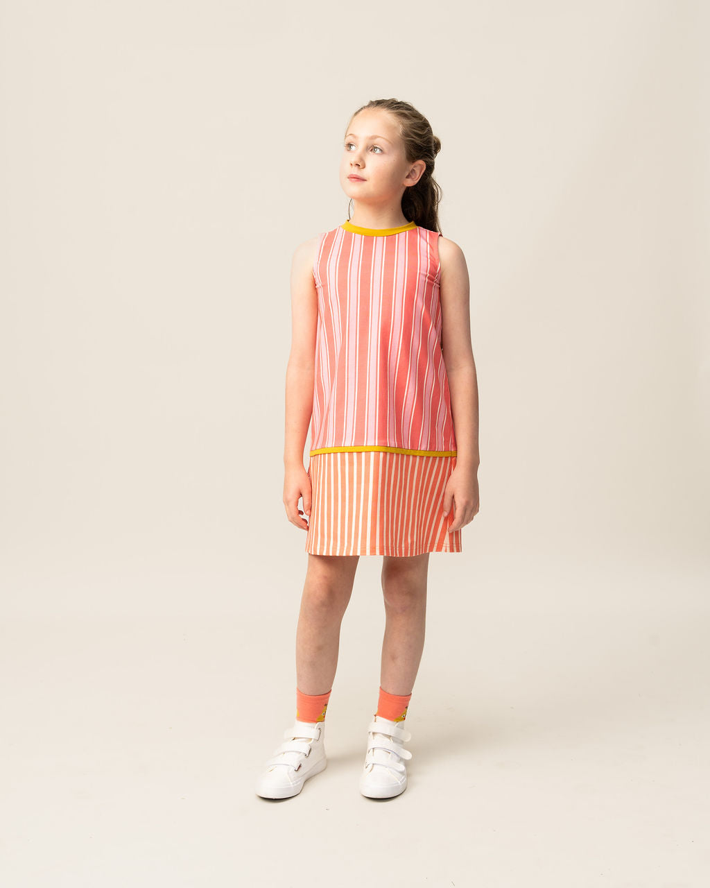 Das Ist Maurice Sleeveless Dress - Coral