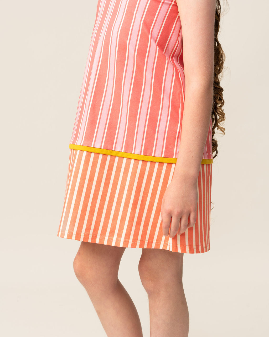 Das Ist Maurice Sleeveless Dress - Coral
