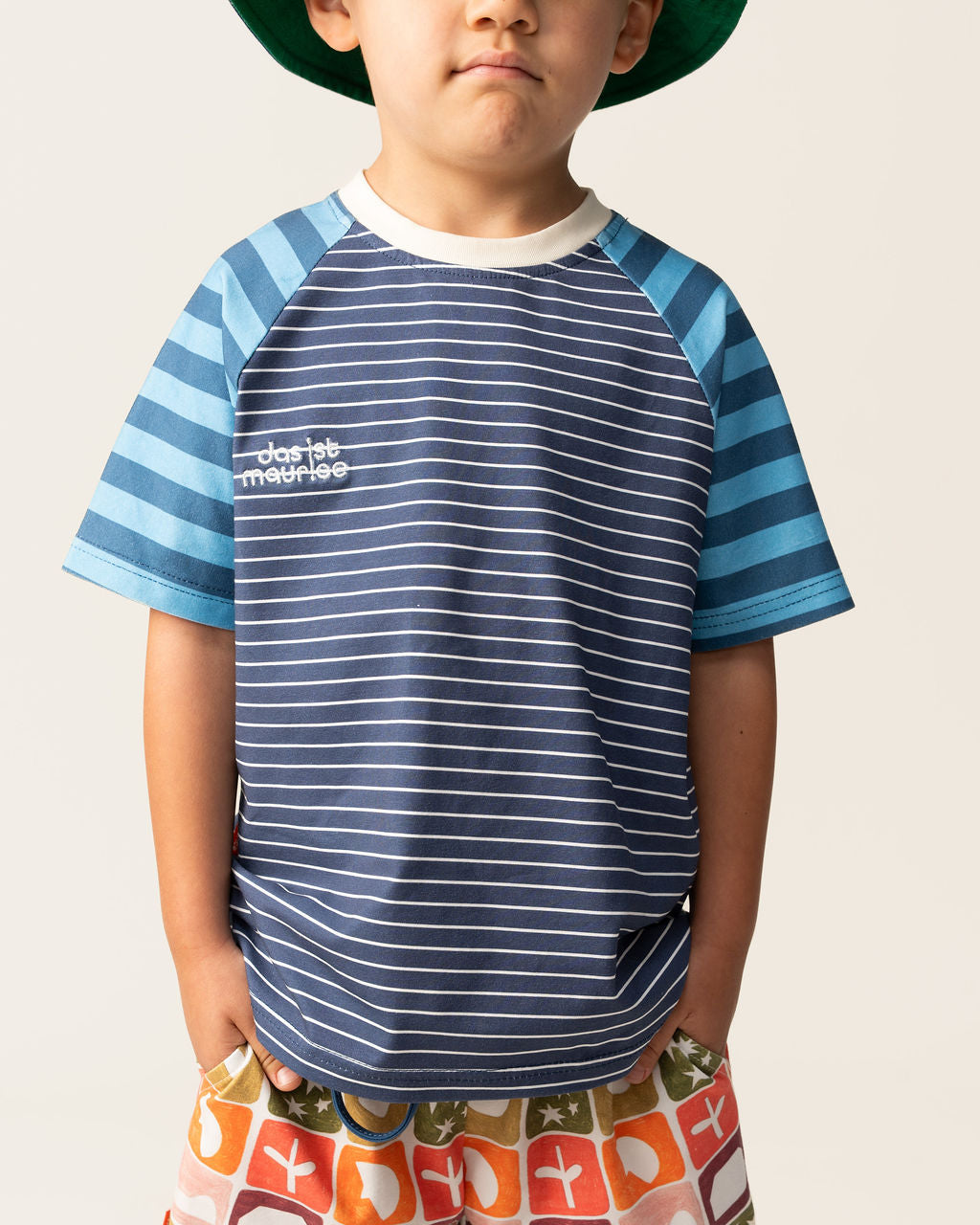 Das Ist Maurice Raglan T-Shirt - Seabreeze