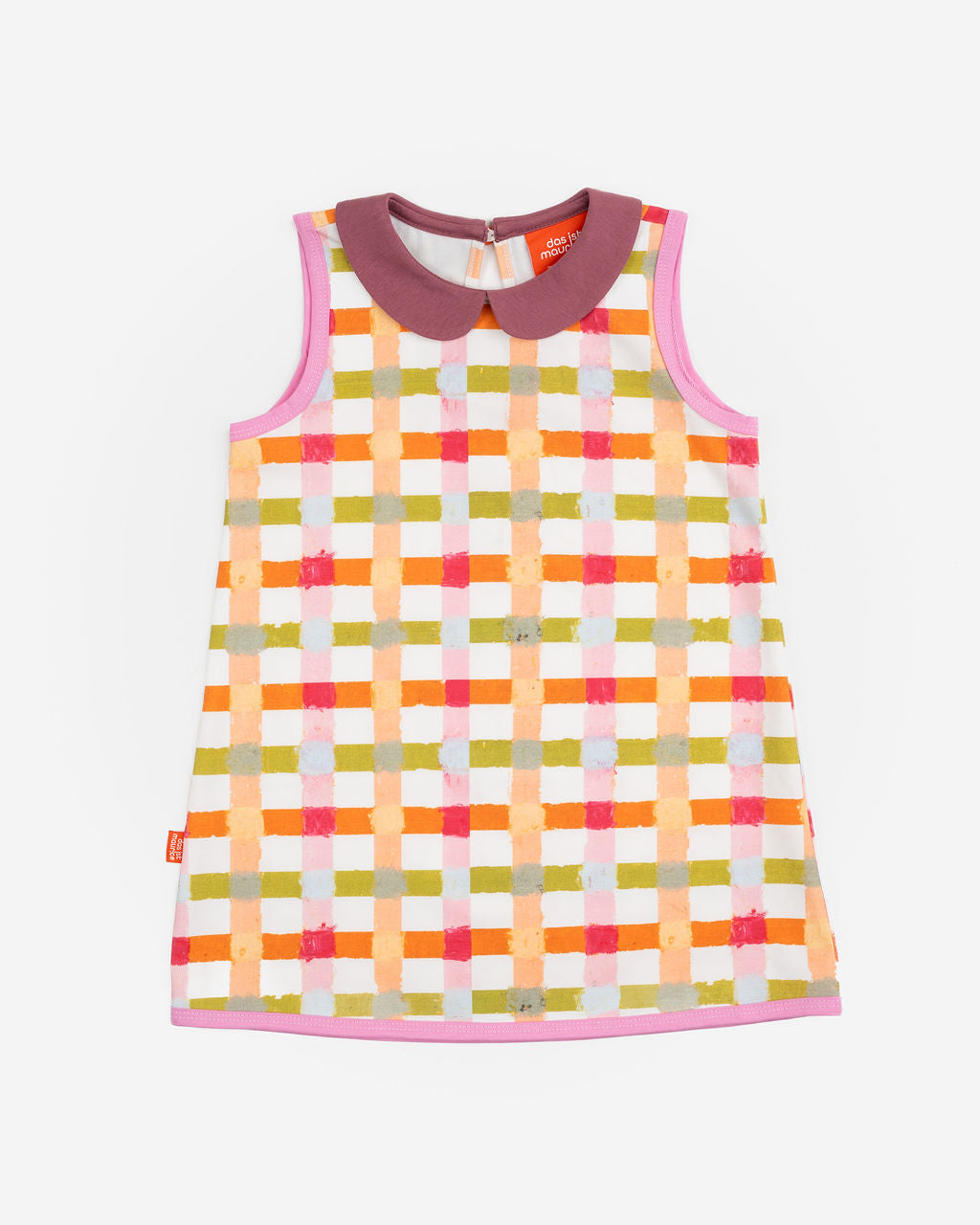 Das Ist Maurice A-Line Dress - Pastel Gingham