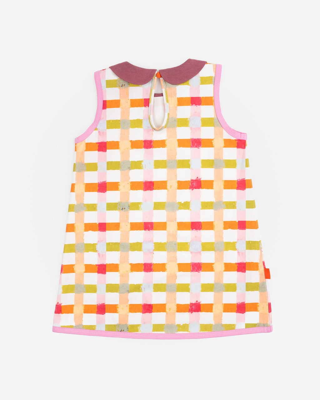 Das Ist Maurice A-Line Dress - Pastel Gingham