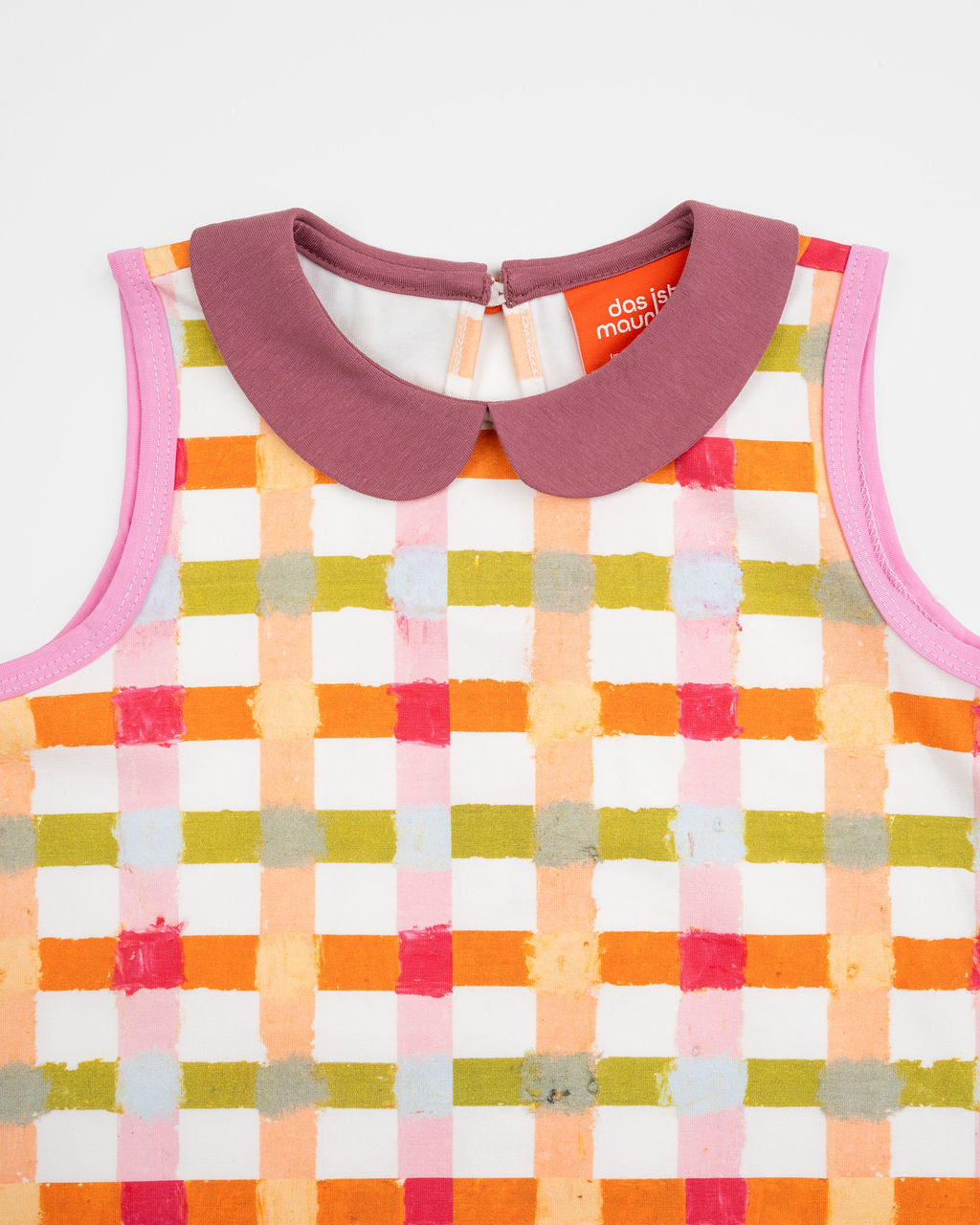 Das Ist Maurice A-Line Dress - Pastel Gingham