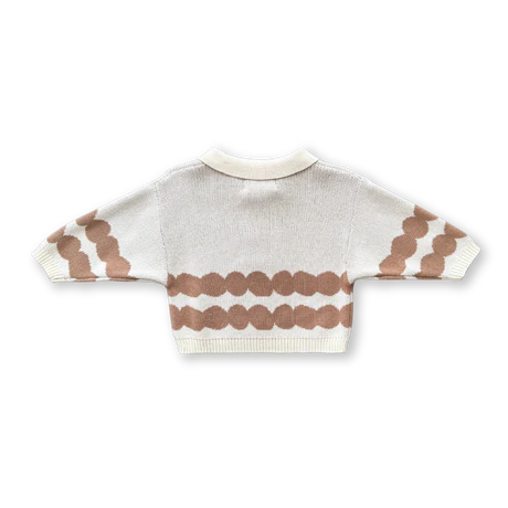 Grown - Pebble Collar Pull Over - Milk & Clay