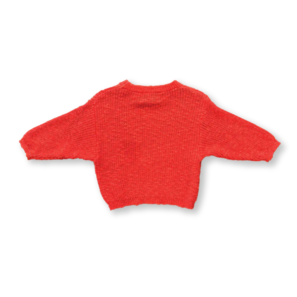 Grown - Chunky Rib Organic Pull Over Tomato