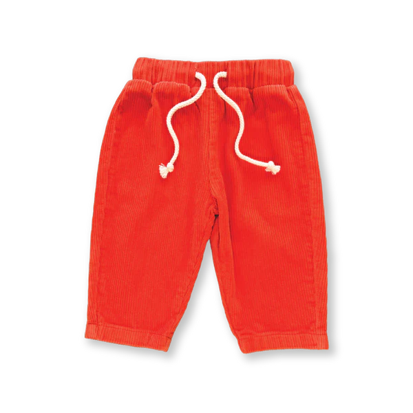 Grown - Organic Cord Pant - Tomato