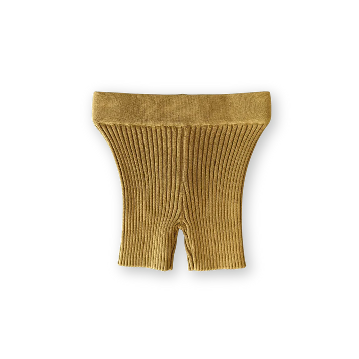 Grown - Knitted Ribbed Bike Shorts