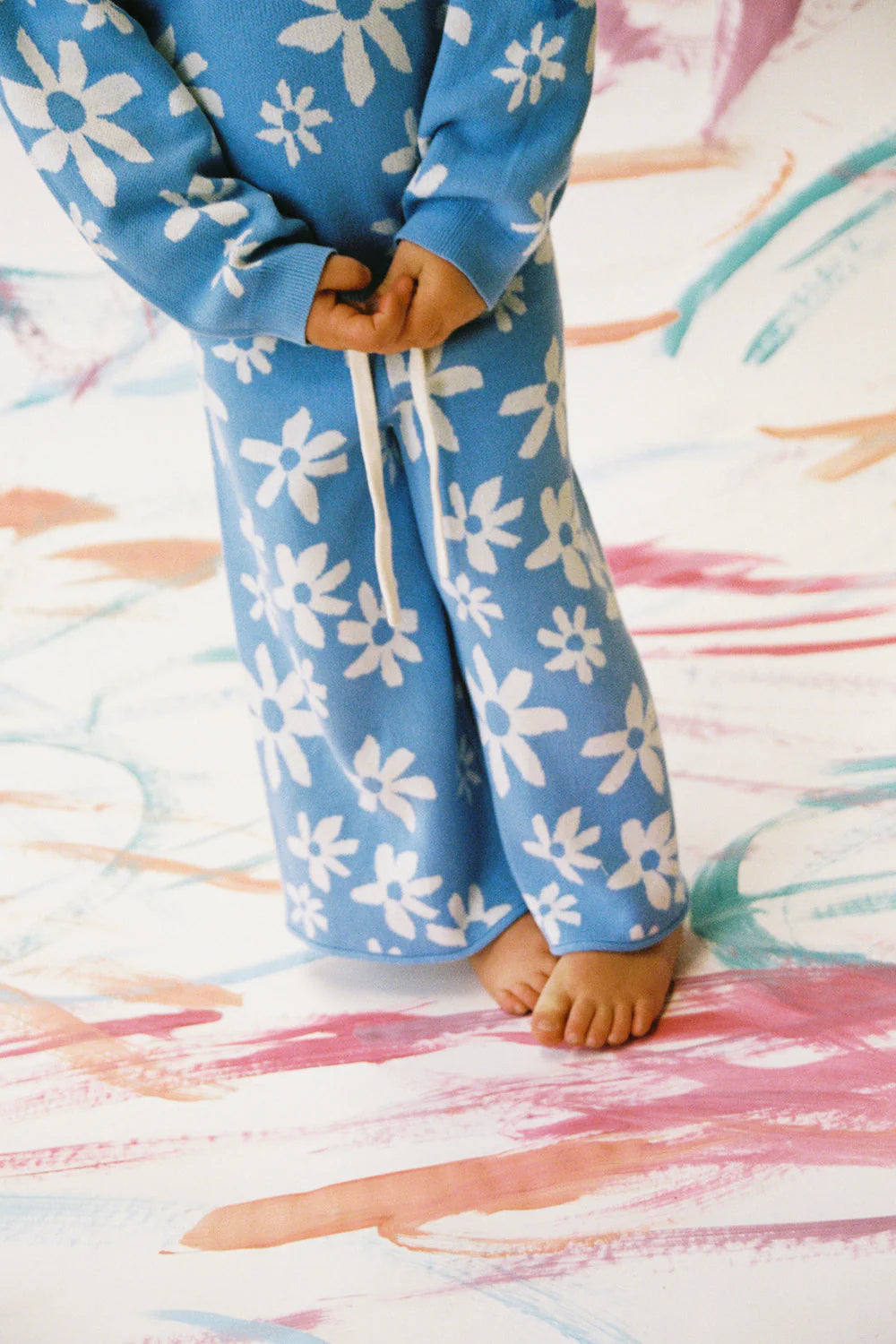 Grown Organic Wild Flower Knit Pant