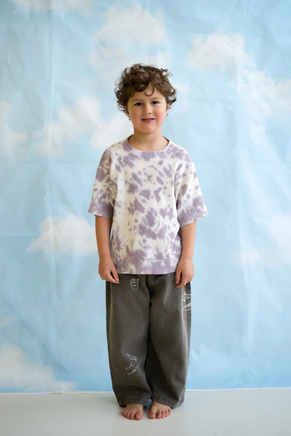 Grown Fishy Business Denim Jeans - Ash