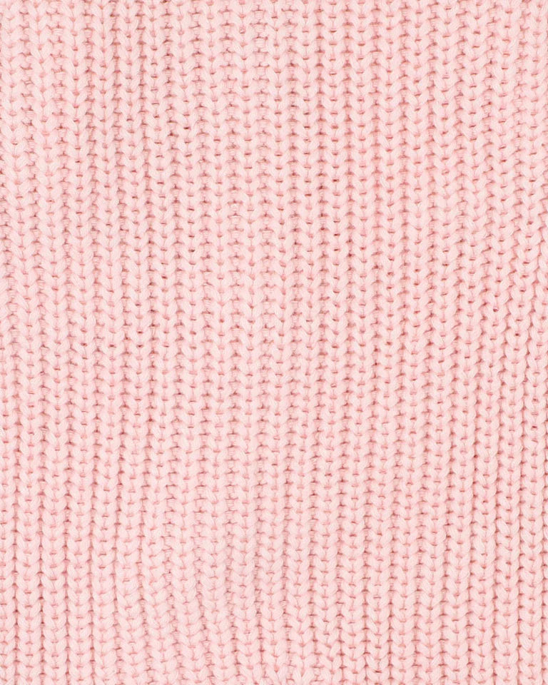 Bebe Pale Pink Knitted Zip Romper