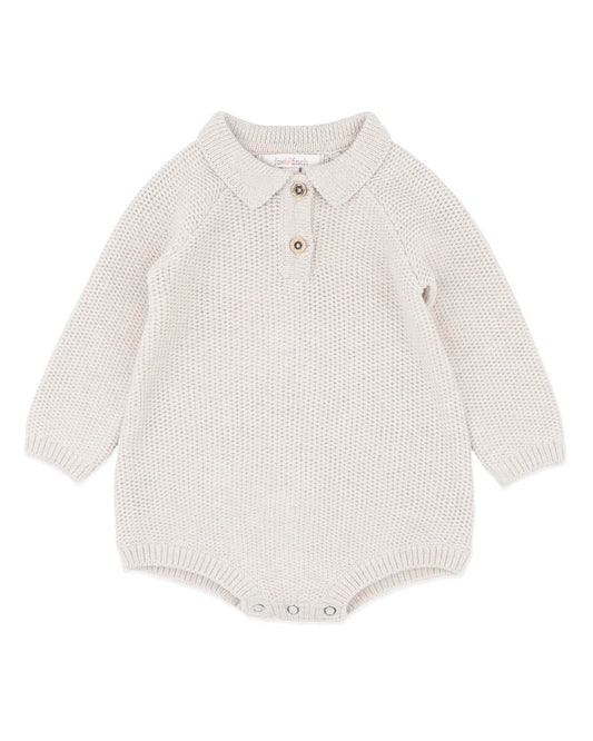 Bebe Jake Knitted Organic Bodysuit