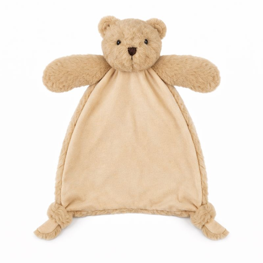Lily & George - Littlefoot Bear Comforter - Fawn