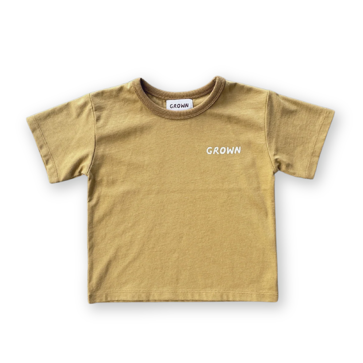 Grown - Sunshine Tee - Mustard