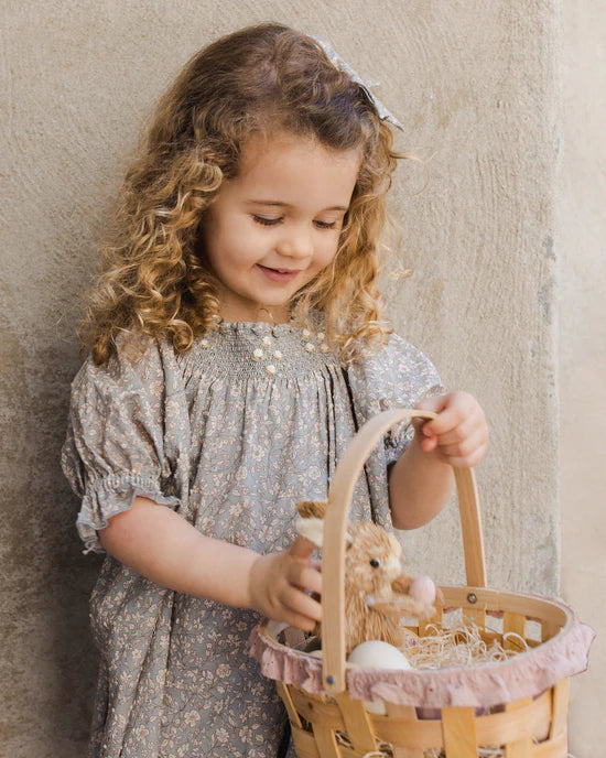 Noralee - Maddie Dress Wildflower Aqua