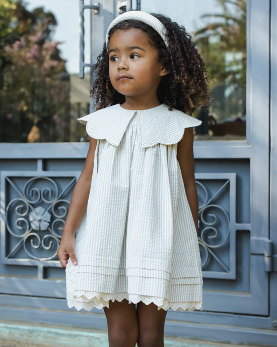Noralee Florence Dress - Sky Stripe