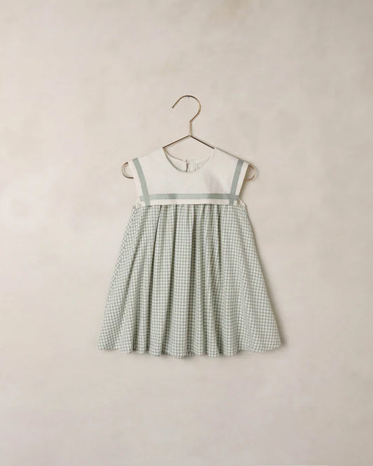 Noralee Daisy Dress - Eucalyptus Check